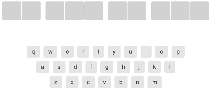 Word Guessing Game